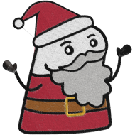 Matriz de Bordado Flork Papai Noel